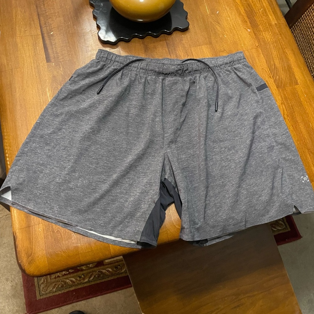 lululemon athletica Charcoal Athletic Shorts